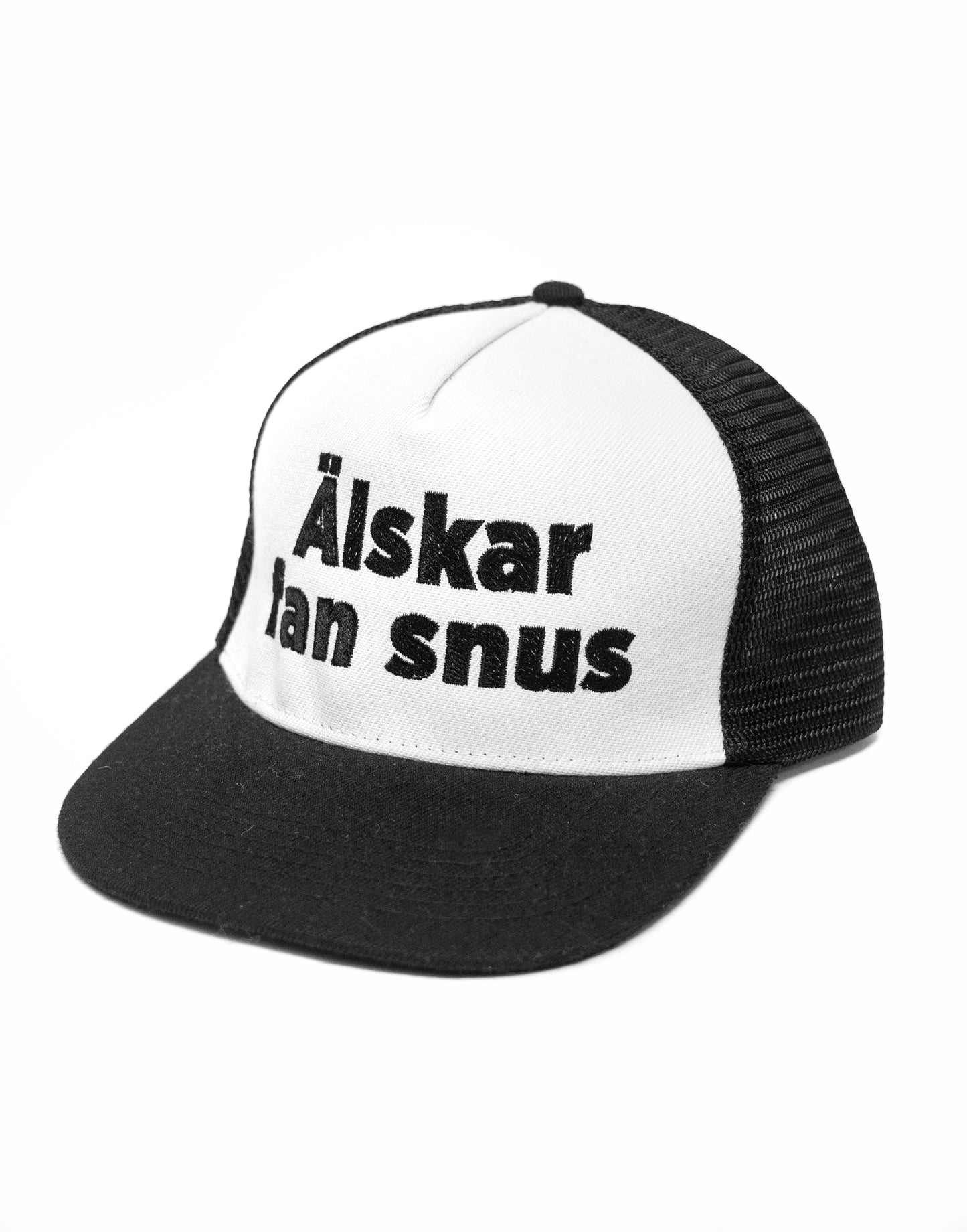 Älskar fan snus – trucker