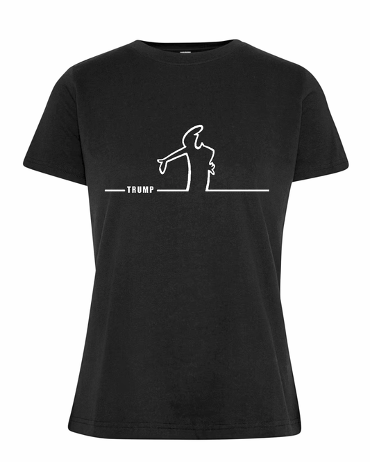 T-shirt, Linus på linjen, dam