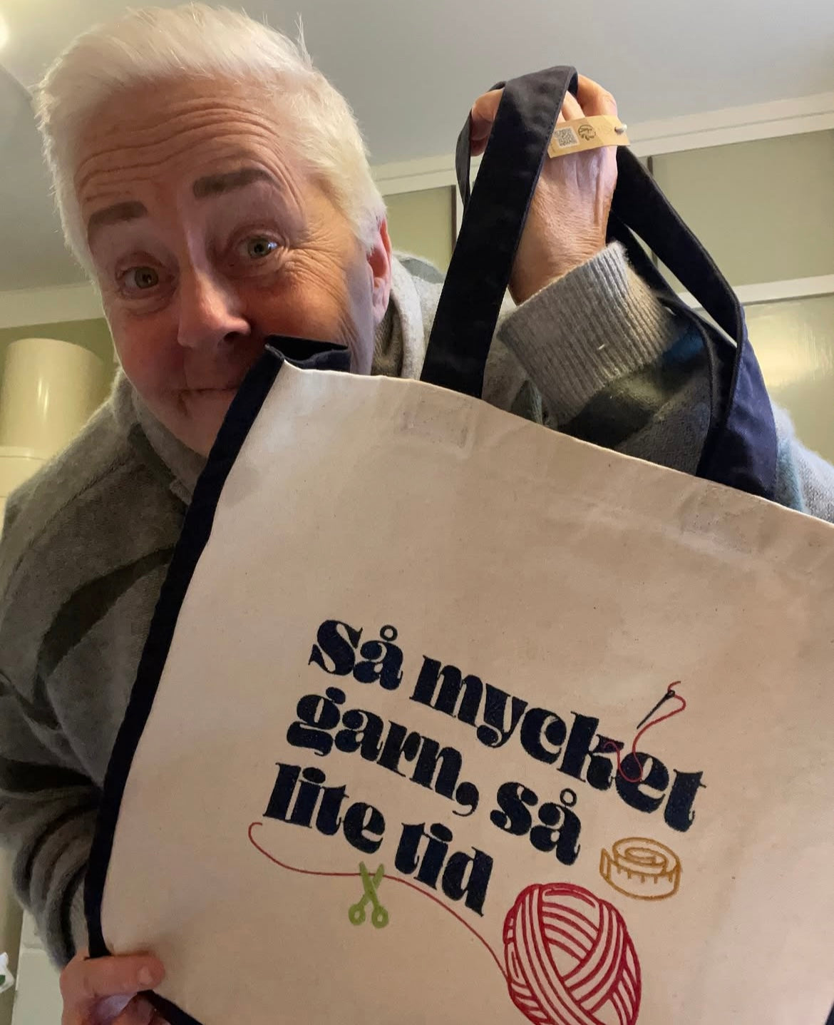 Tygkasse med botten, valfri design