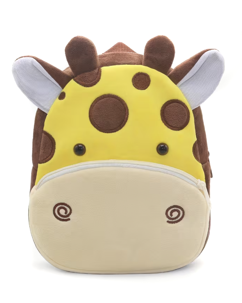 Ryggsäck, giraff, med namn