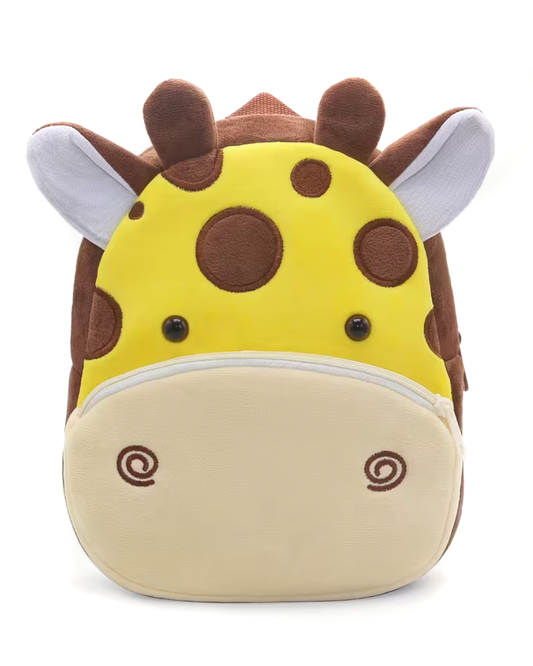 Ryggsäck, giraff, med namn