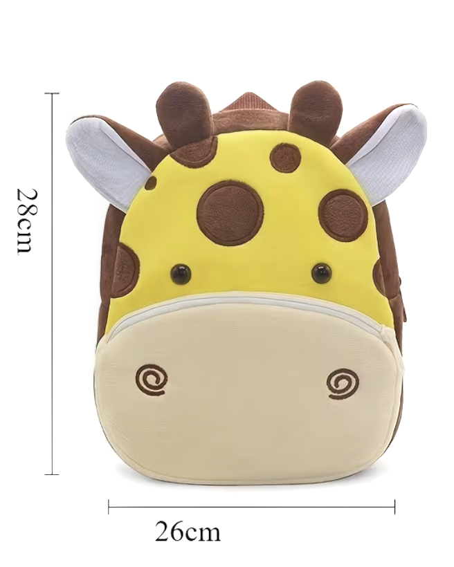 Ryggsäck, giraff, med namn
