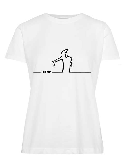 T-shirt, Linus på linjen, dam