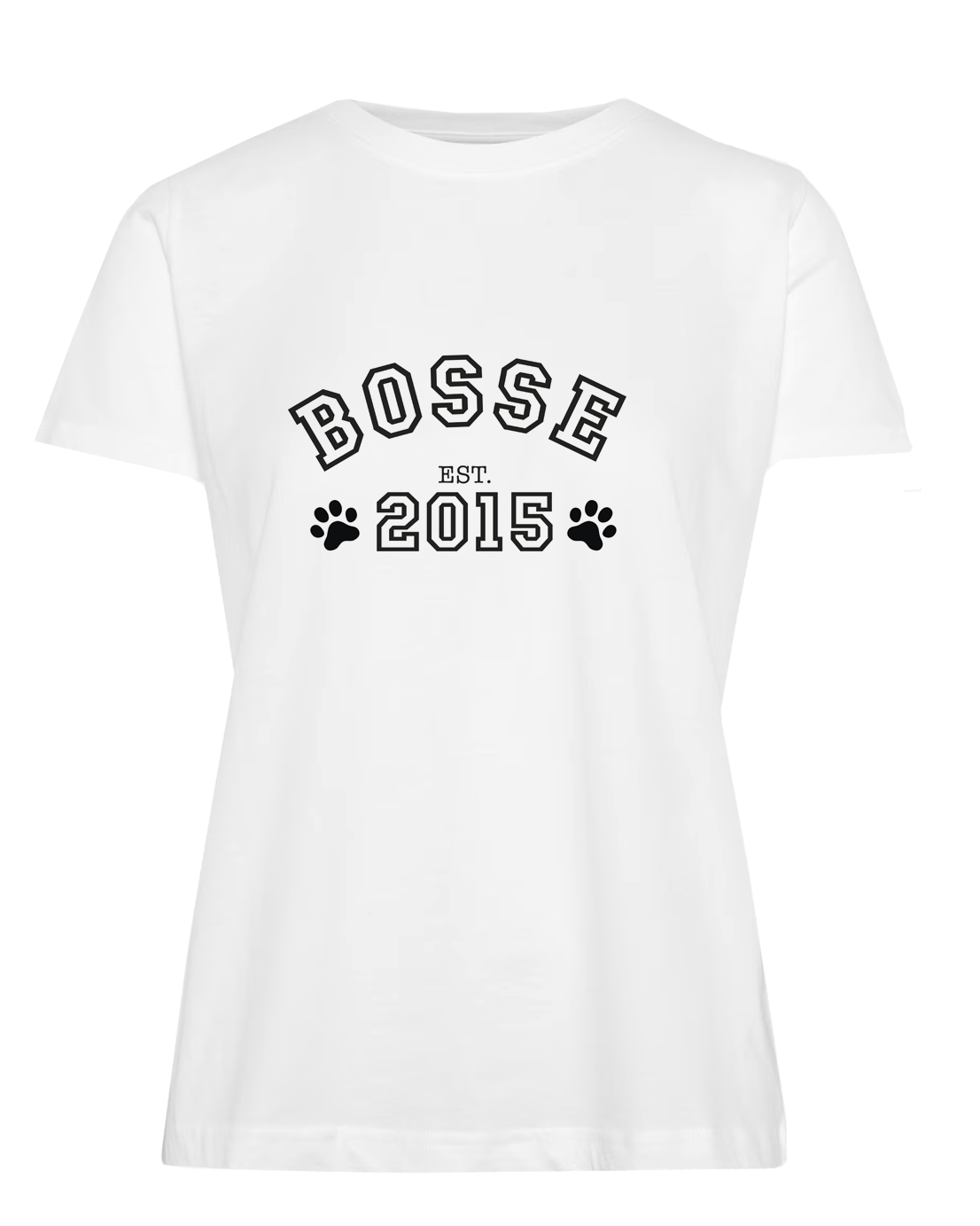T-shirt med djurnamn, dam