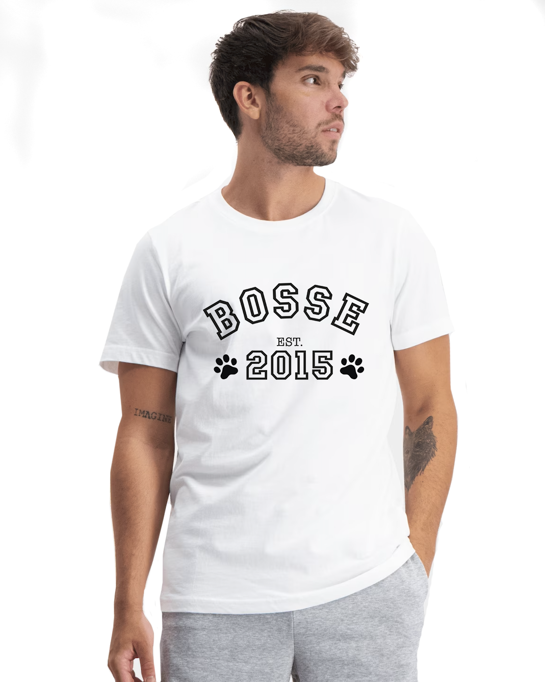 T-shirt, valfri design, herr