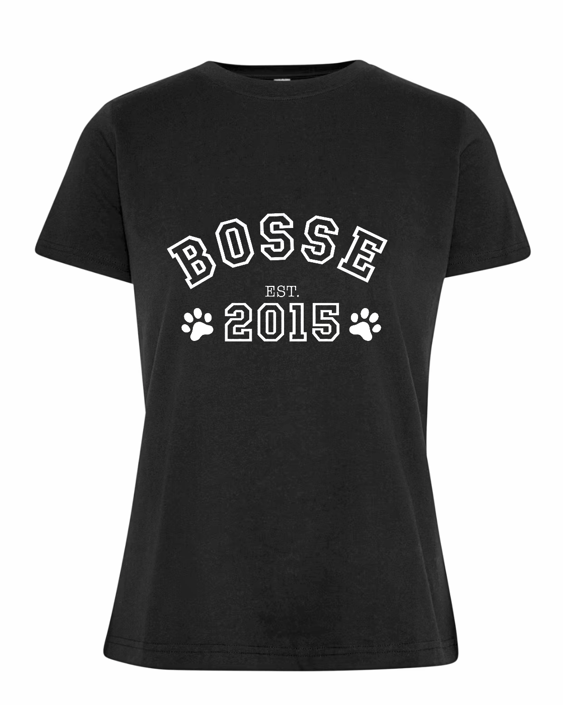 T-shirt med djurnamn, dam